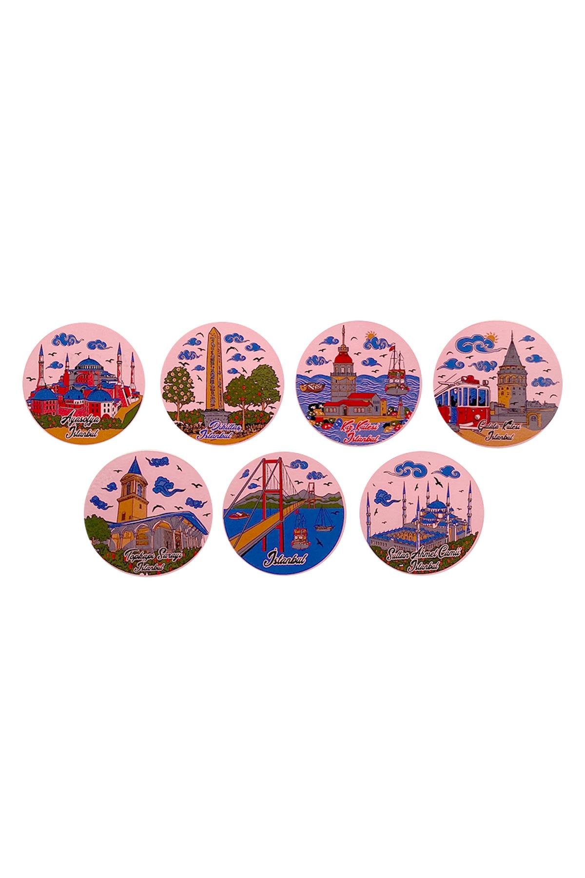 E725-1 Çini Desenli Sır Altı Dekal 10x70 cm