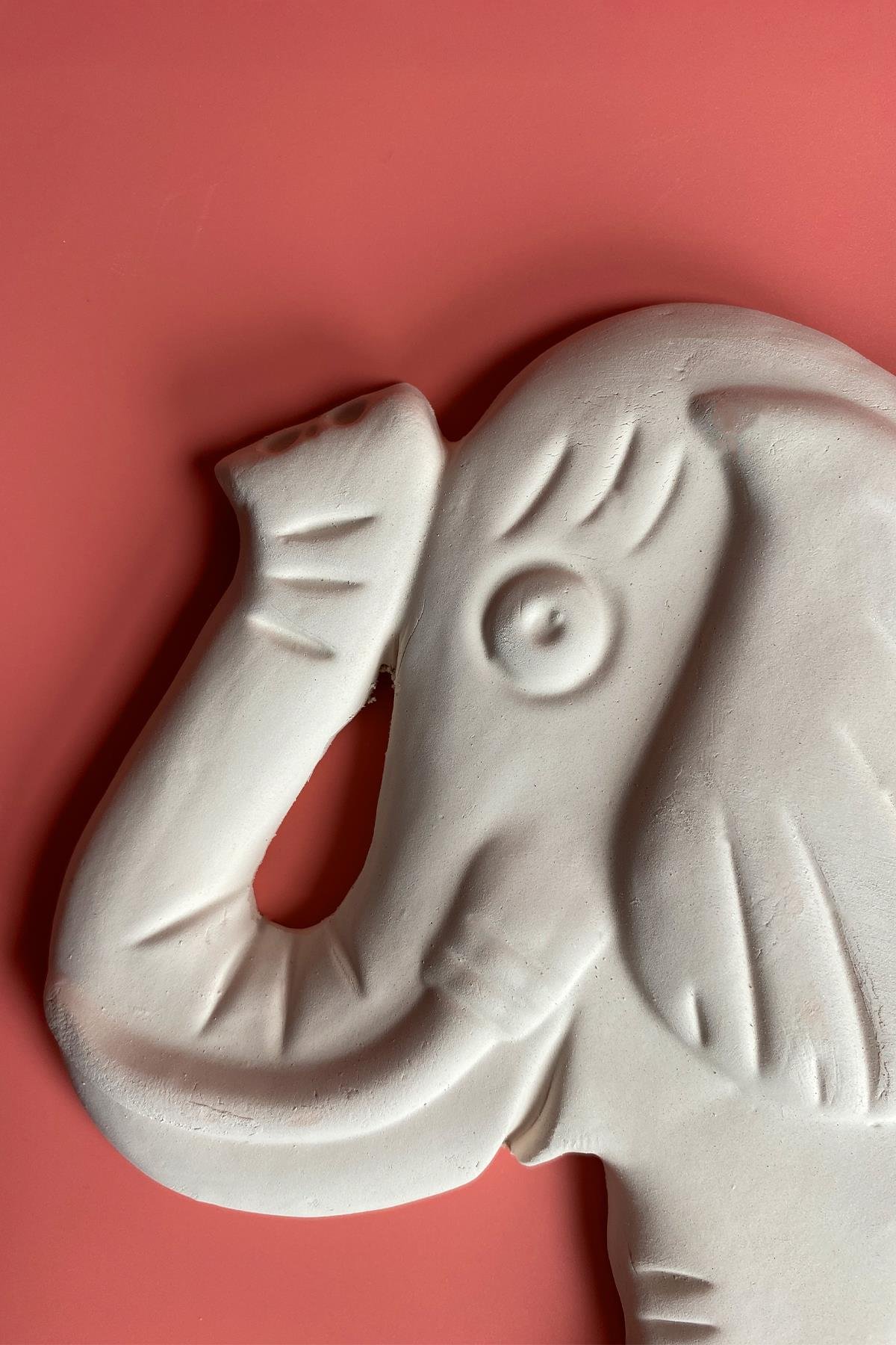 Elephant Ceramic Bisque