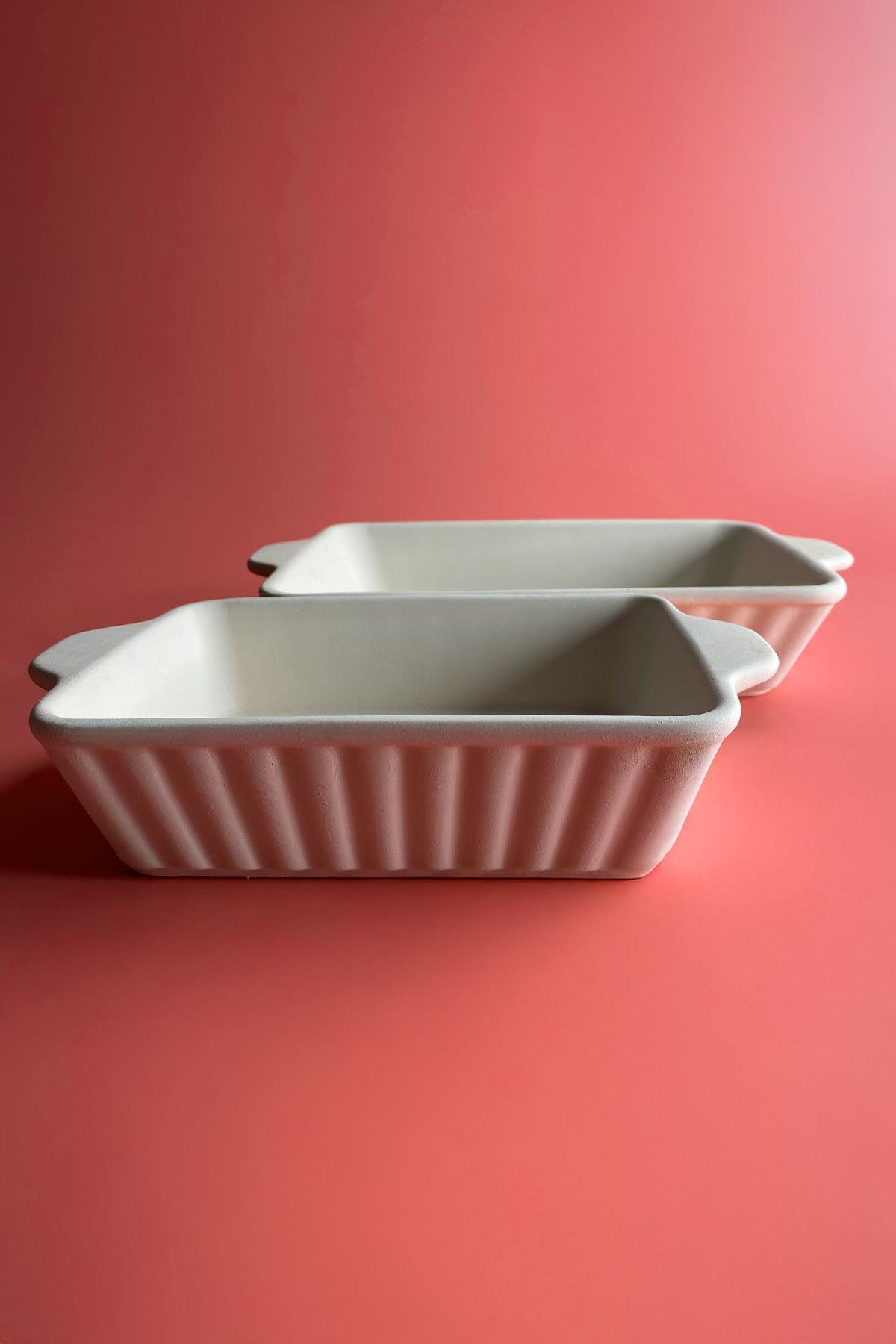 Fırın Kabı 22cm - Seramik Bisküvi