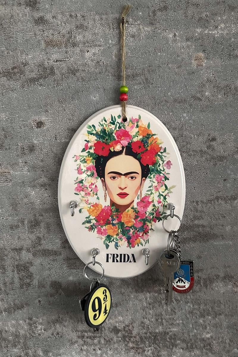 Frida Seramik Anahtar Askılığı