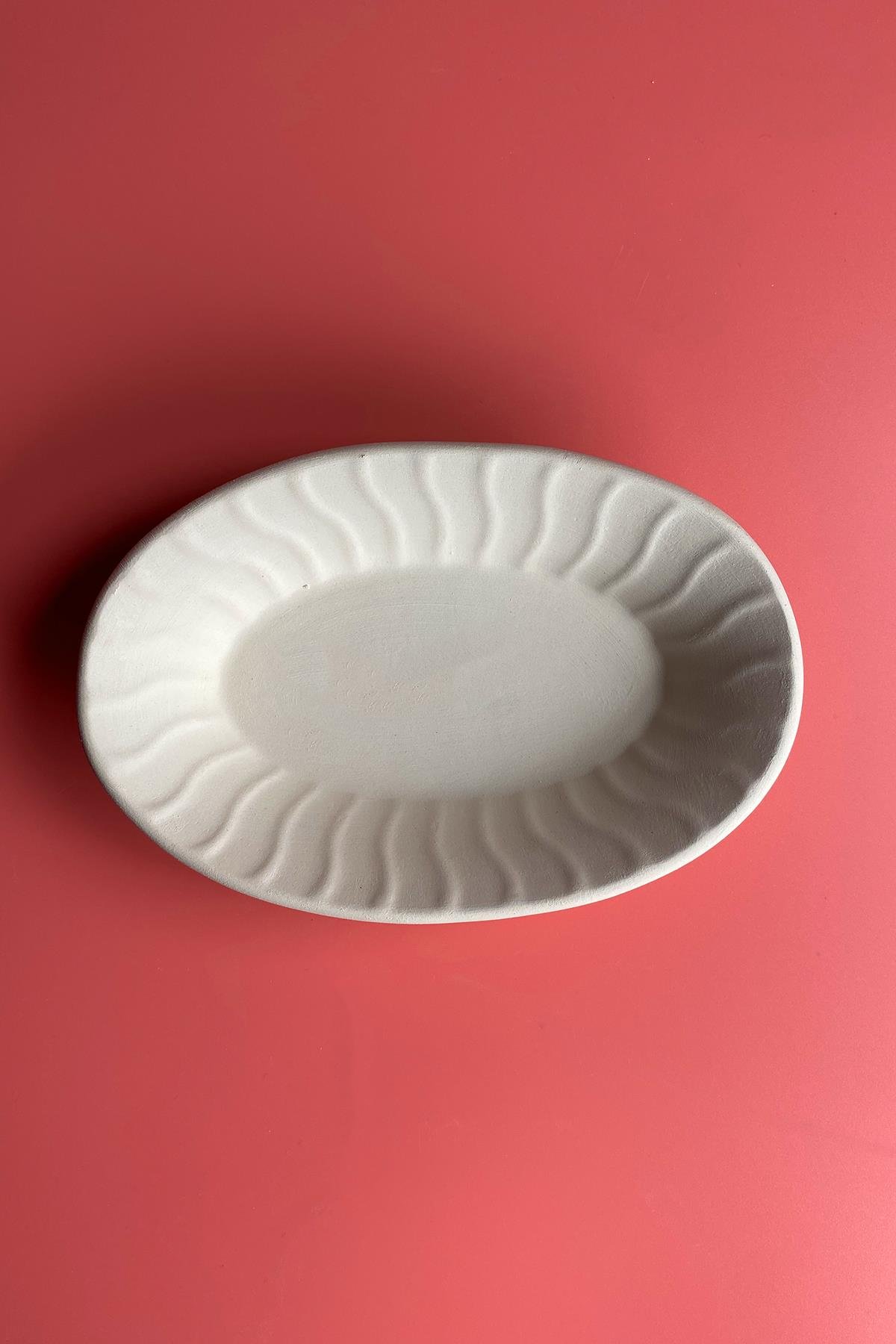 Sun Appetizers Ceramic Bisque