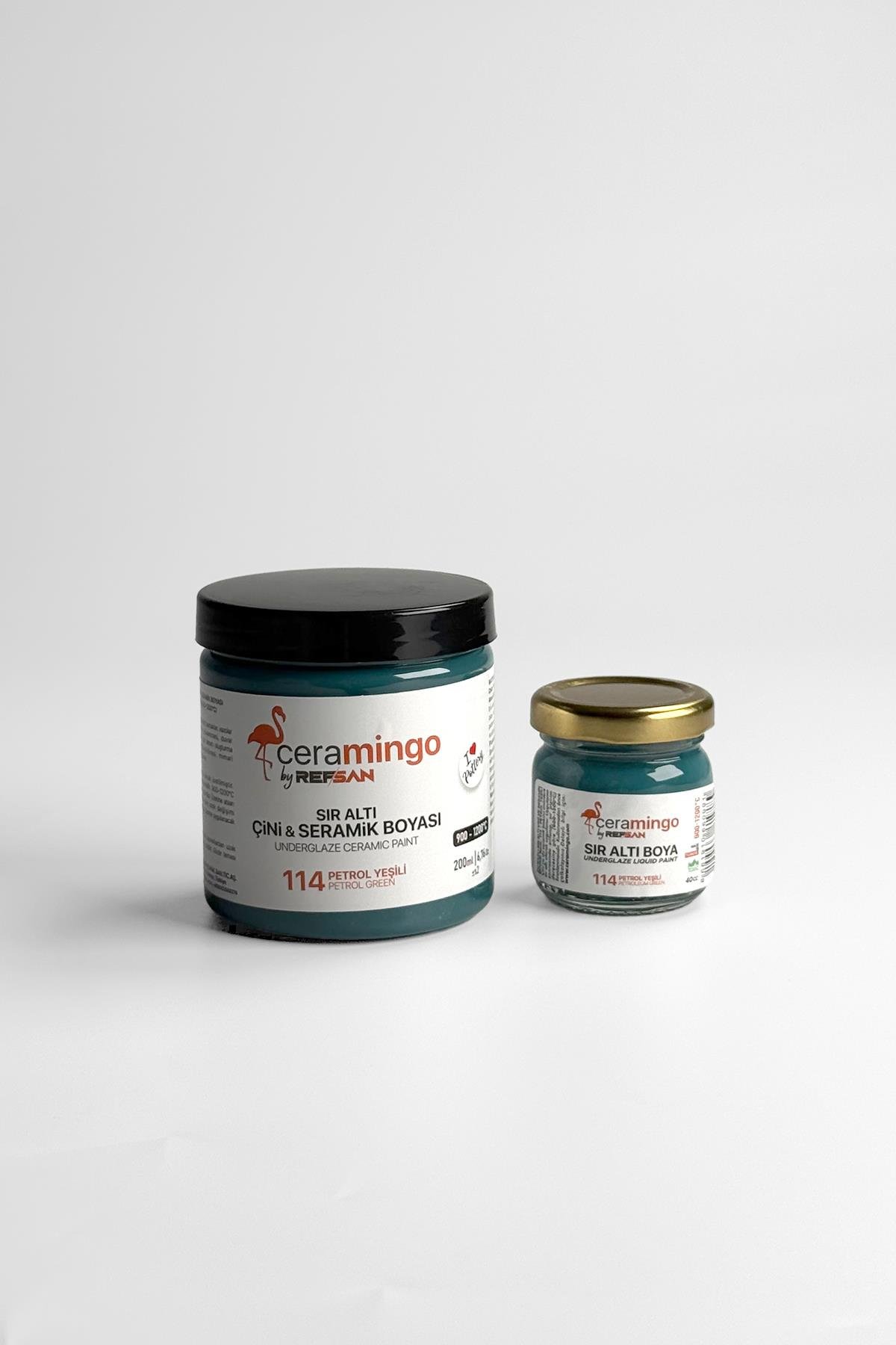 Готовая к применению краска для плитки и керамики 114 Petroleum Green