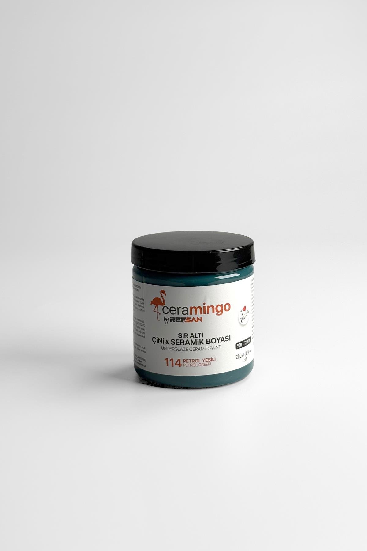 Готовая к применению краска для плитки и керамики 114 Petroleum Green