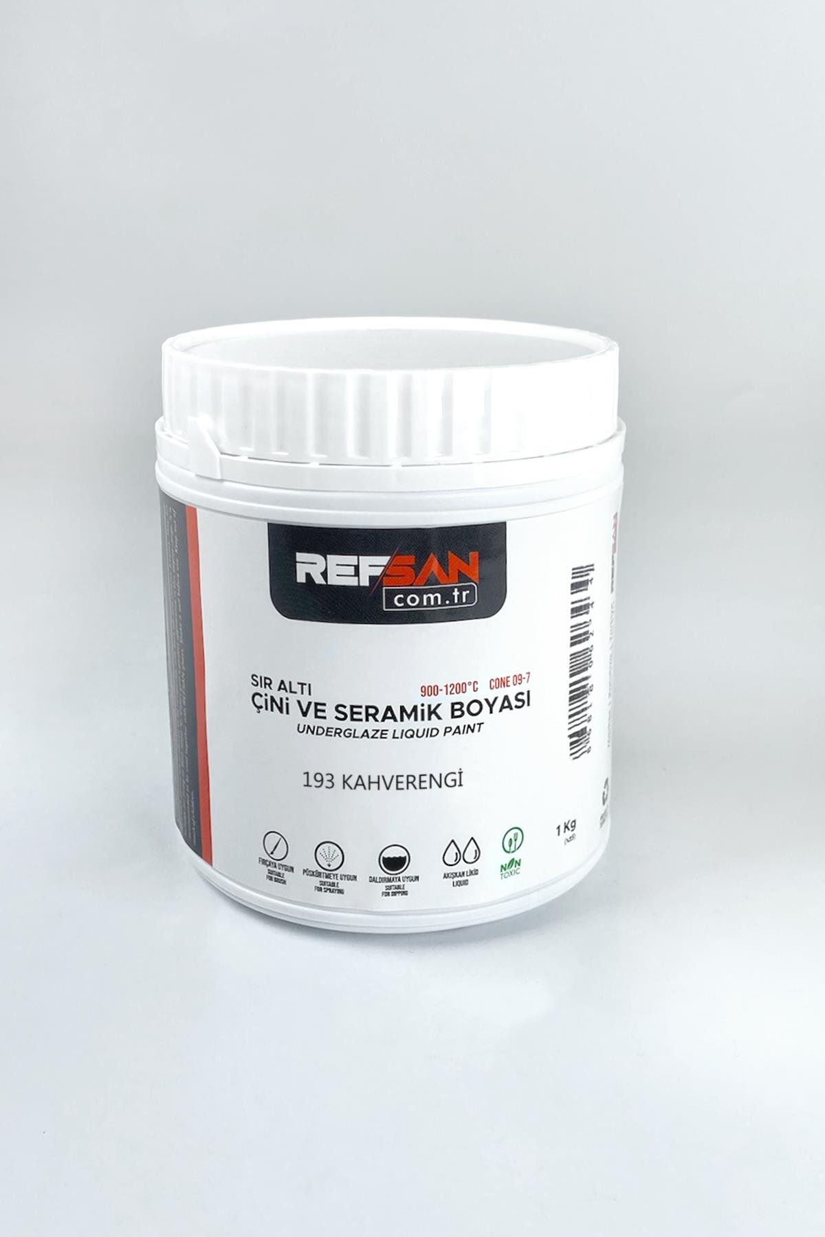 Готовая к использованию краска для плитки и керамики 193 коричневая