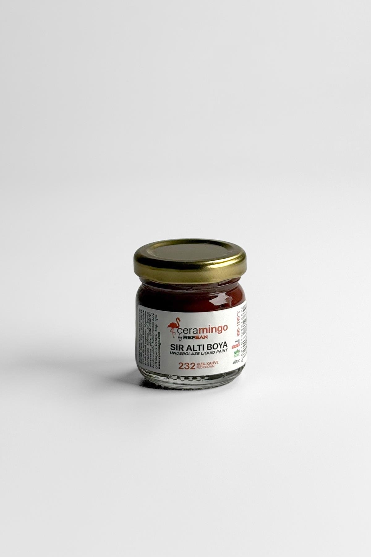 Ready To Use Tile And Ceramic Paint 232 Red Brown