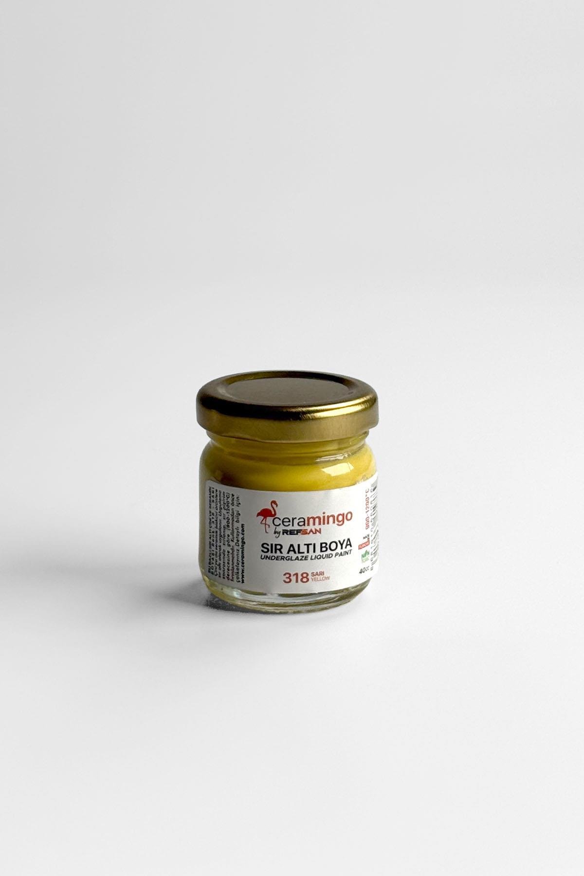Ready To Use Tile And Ceramic Paint 318 Yellow