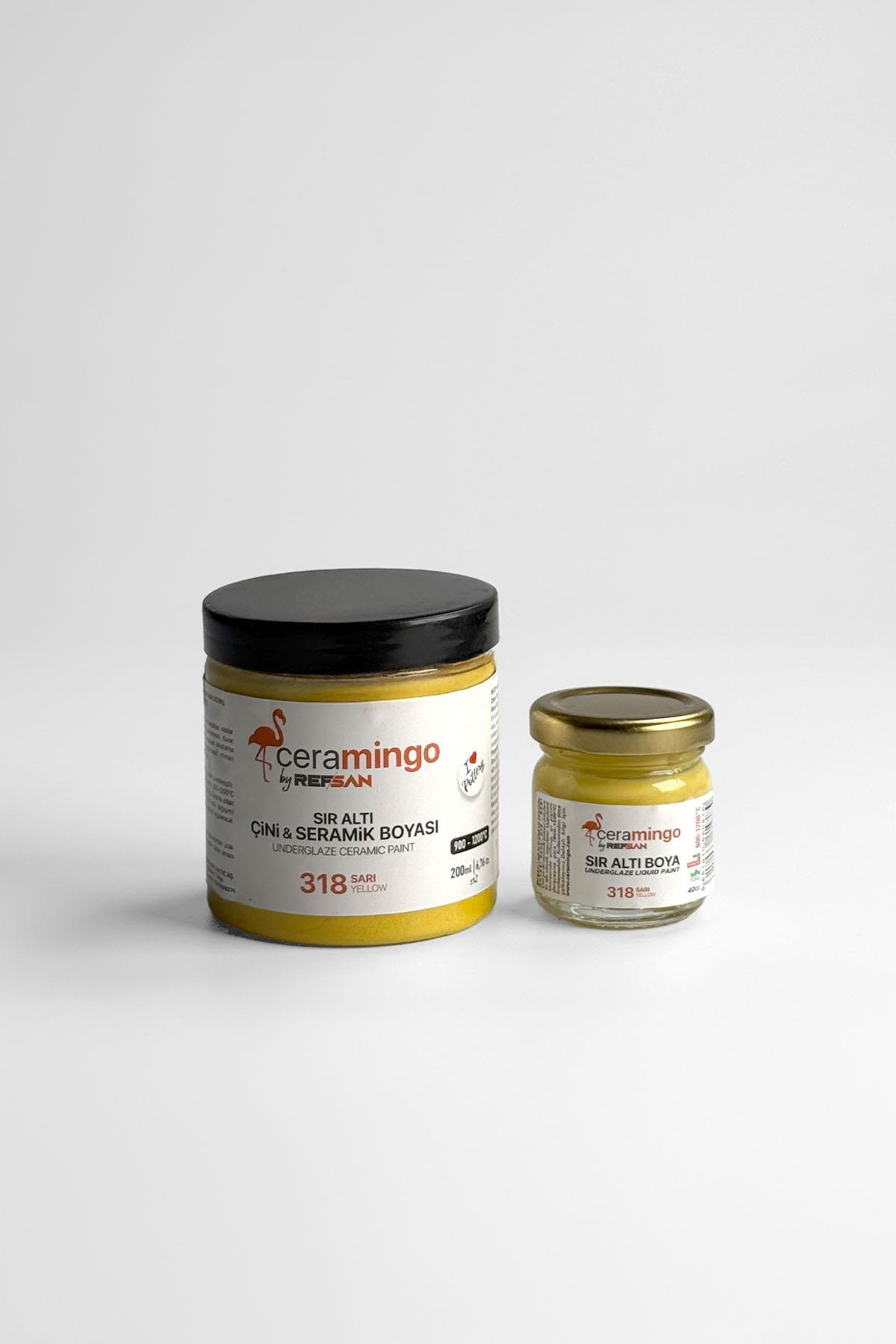 Ready To Use Tile And Ceramic Paint 318 Yellow