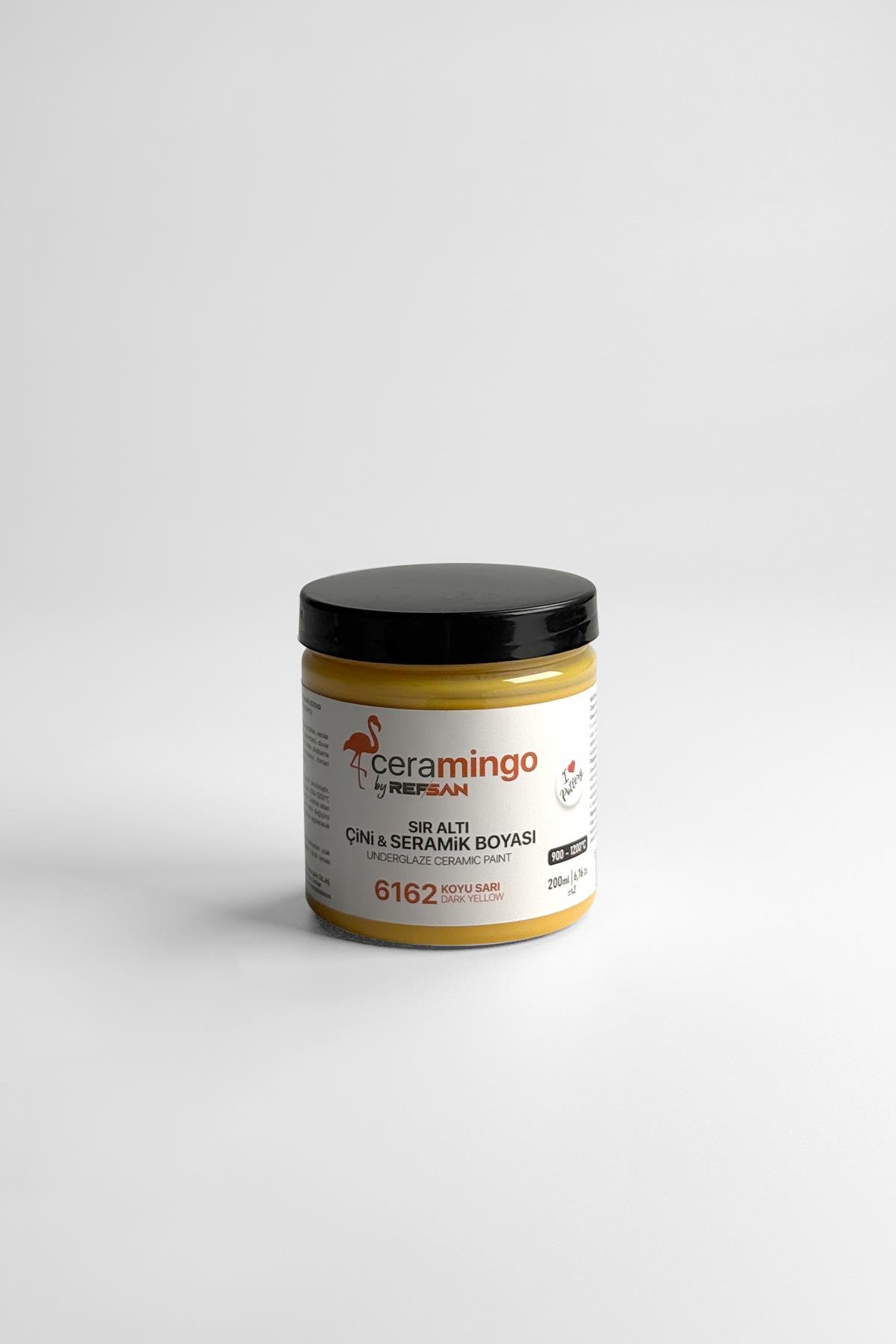 Готовая к использованию краска для плитки и керамики 6162 Темно-желтая