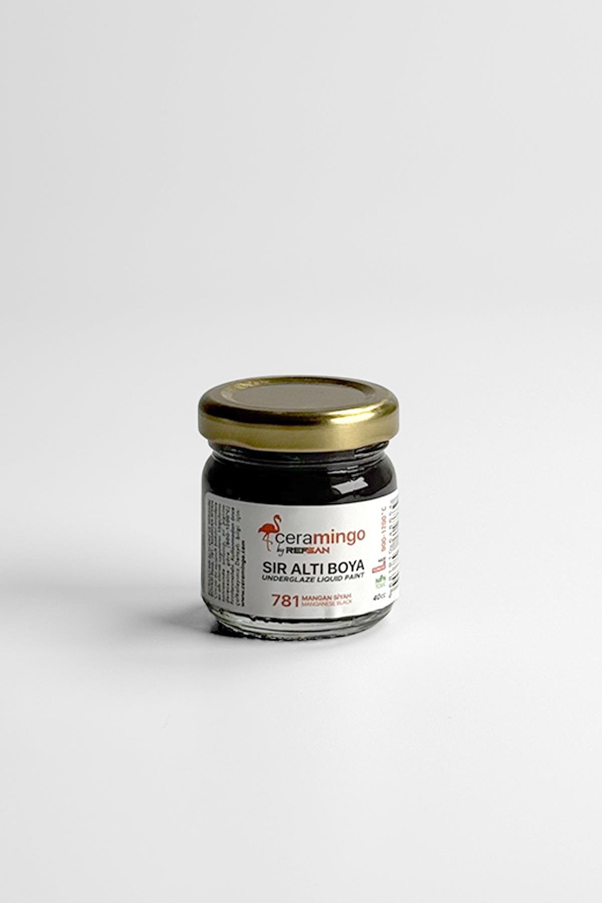 Готовая к использованию краска для плитки и керамики 781 Manganese Black