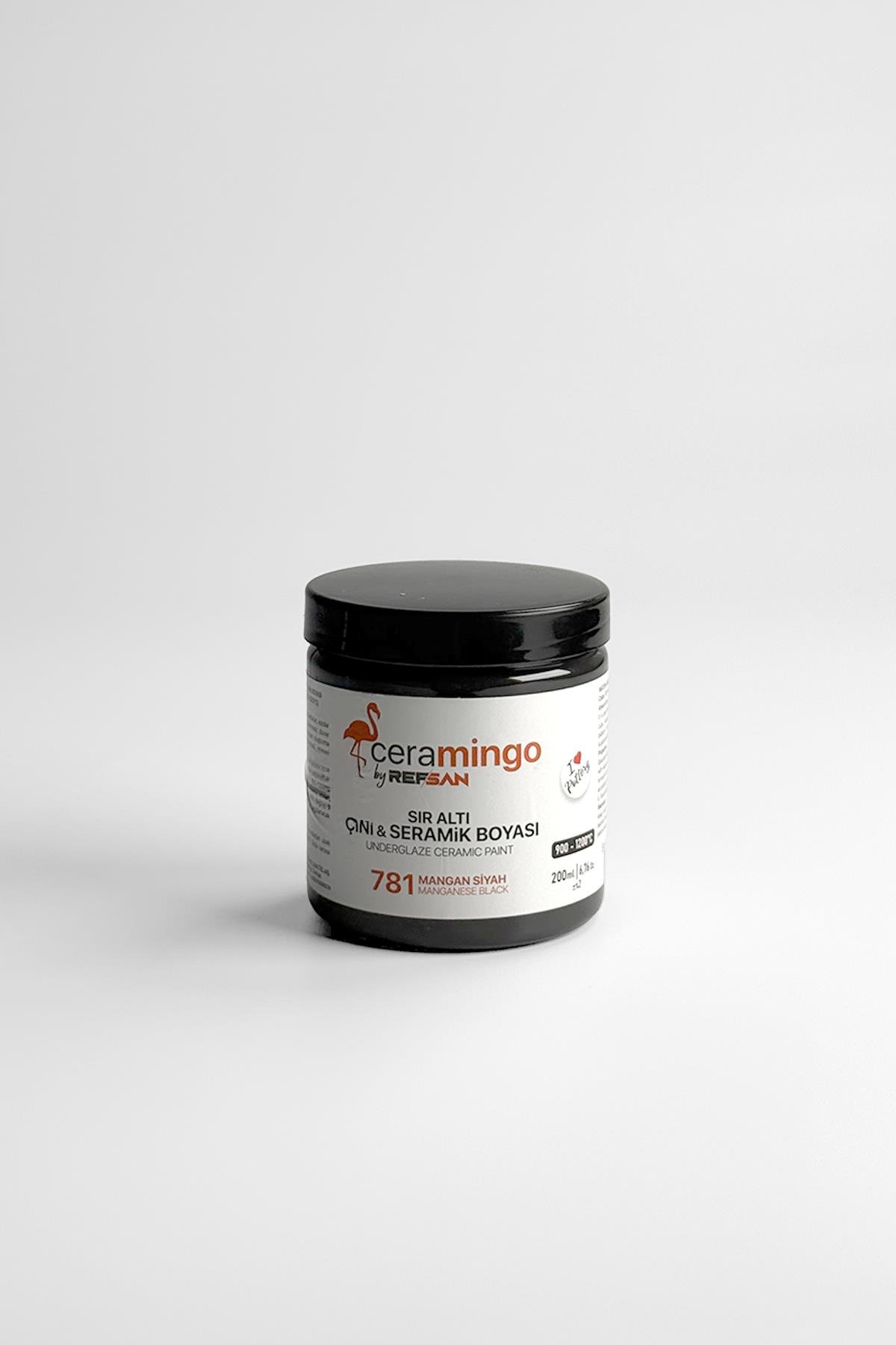 Готовая к использованию краска для плитки и керамики 781 Manganese Black
