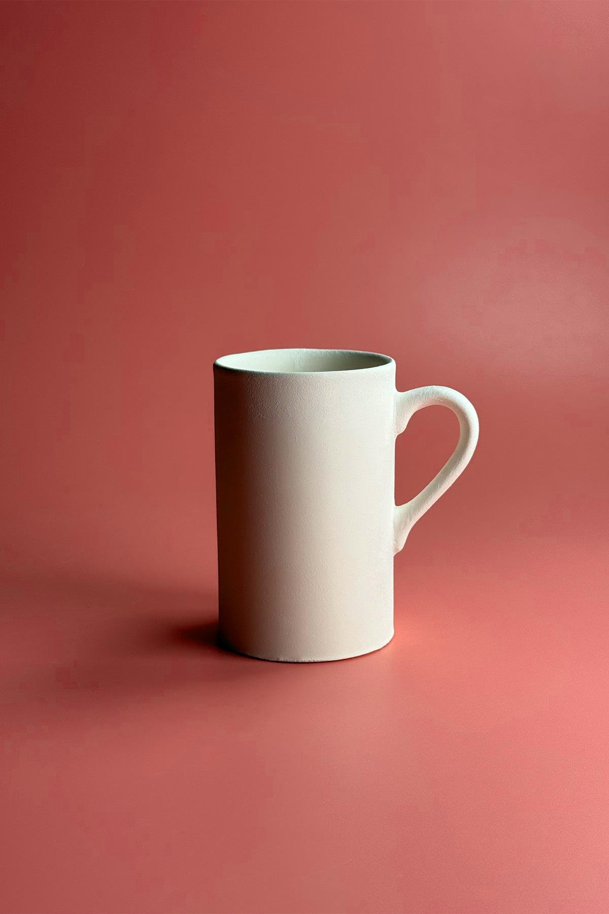 İnce Kupa Seramik Bisküvi