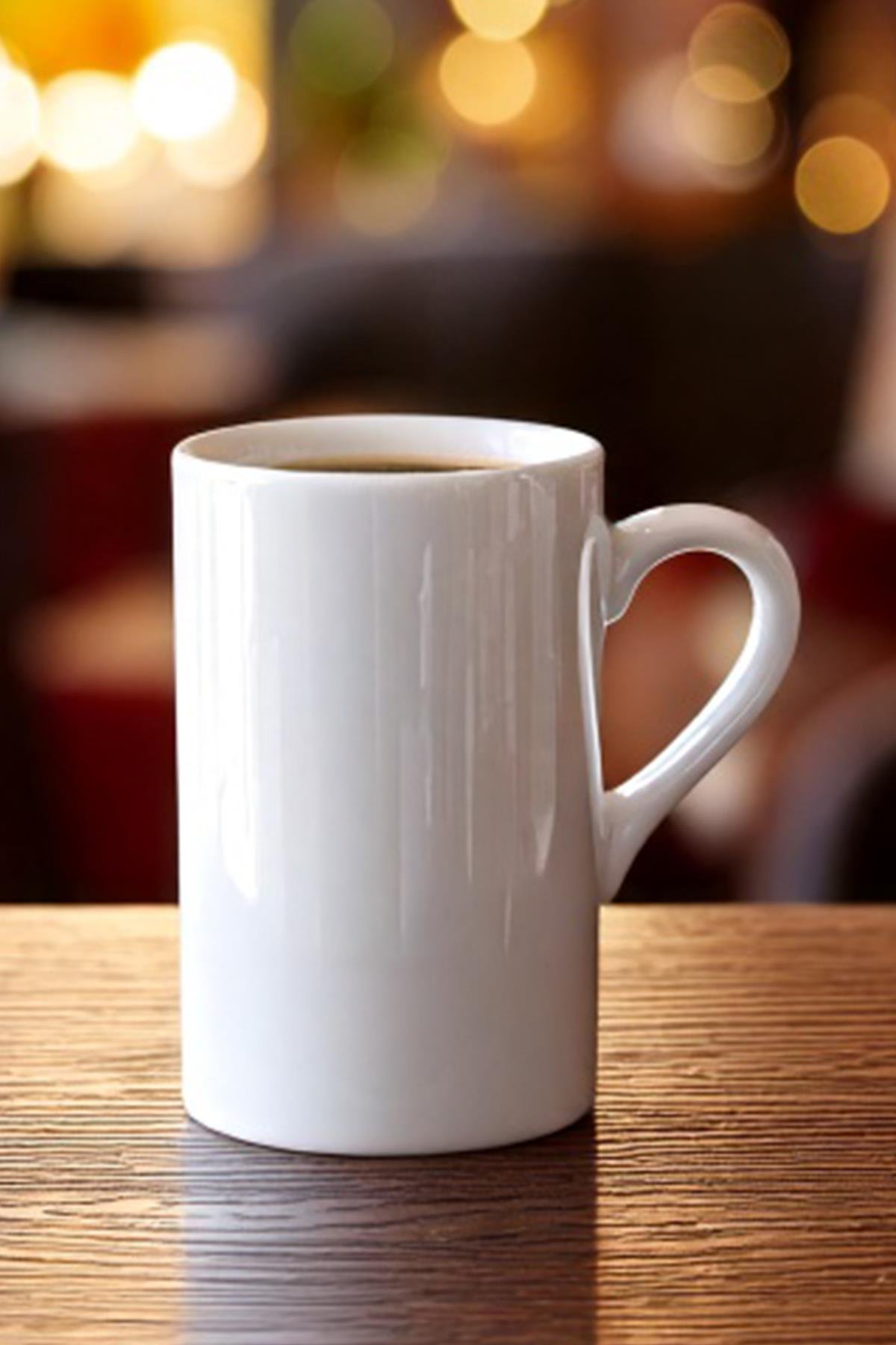 Thin Mug Ceramic Bisque