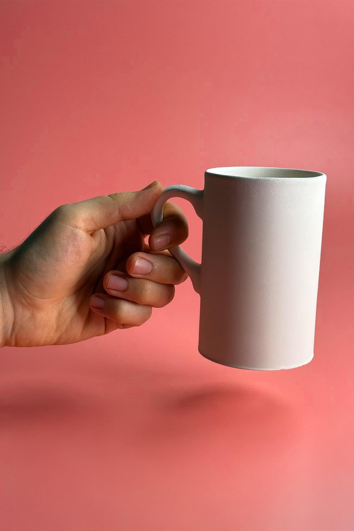 İnce Kupa Seramik Bisküvi