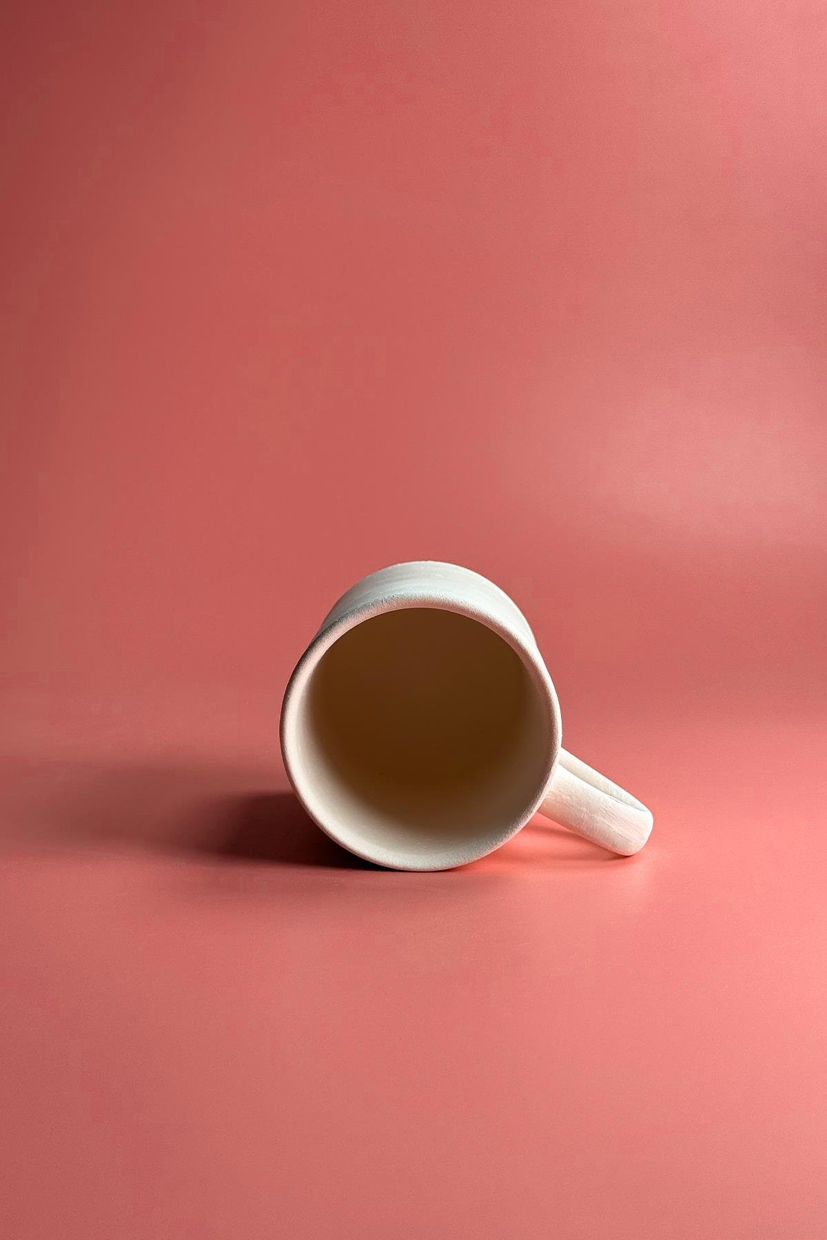 İnce Kupa Seramik Bisküvi