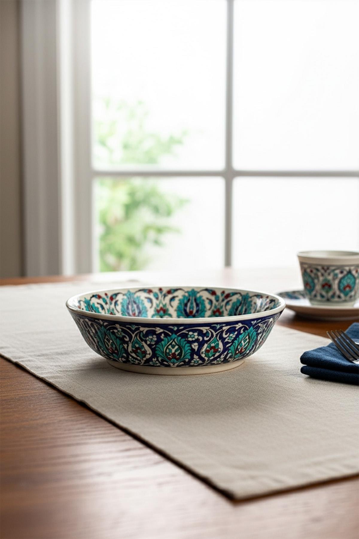 Pearl Dessert Plate Ceramic Bisque