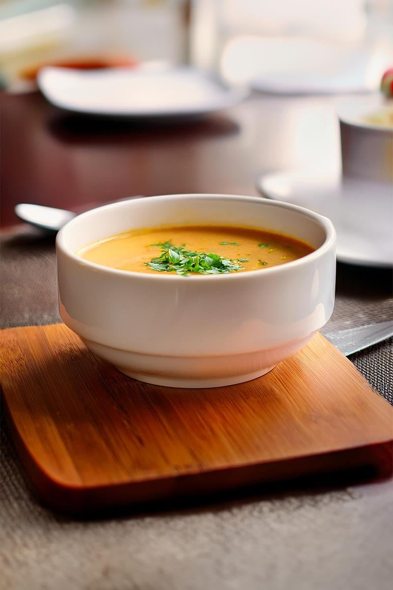 Миска Джокер (суповая миска) 12 см керамическая бисквит