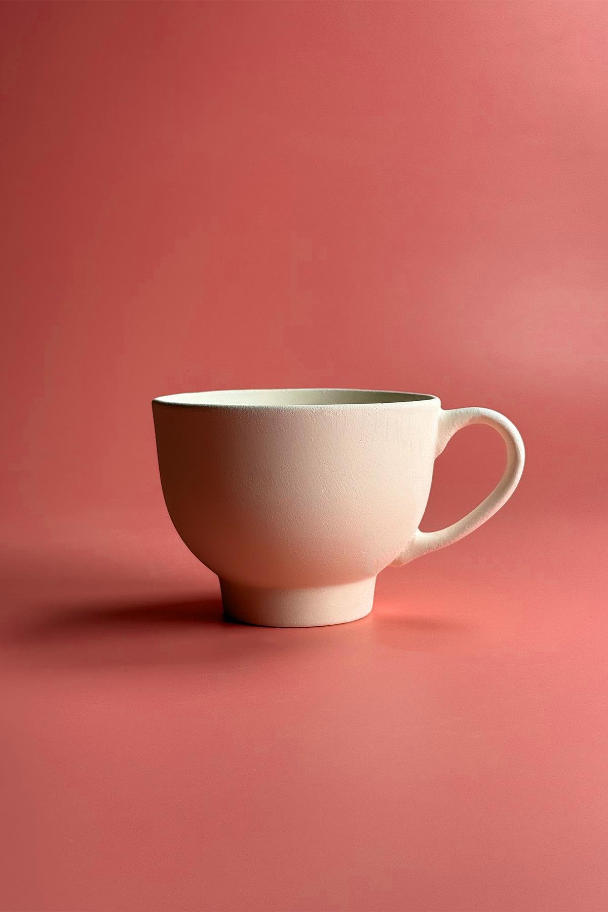 Jumbo Kupa Seramik Bisküvi