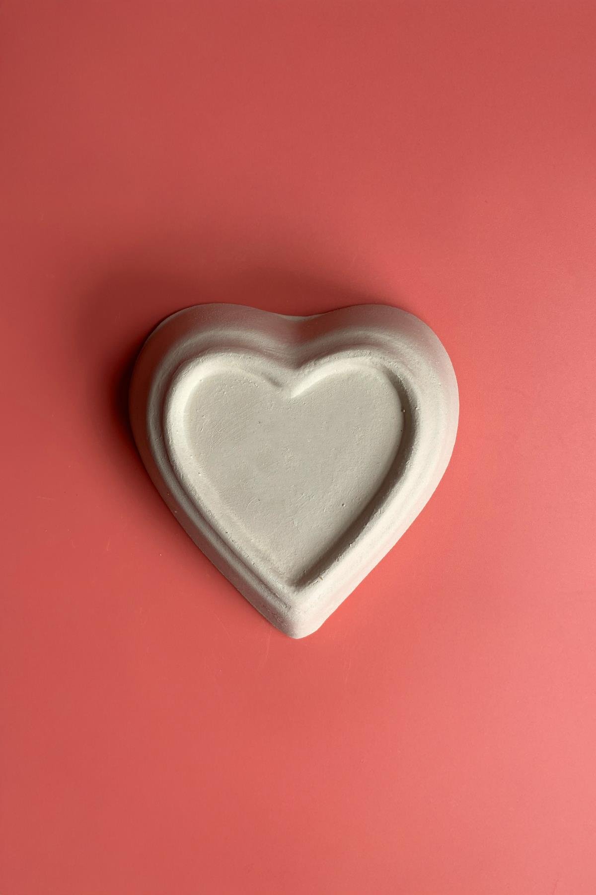 Kalp Çerezlik - Seramik Bisküvi