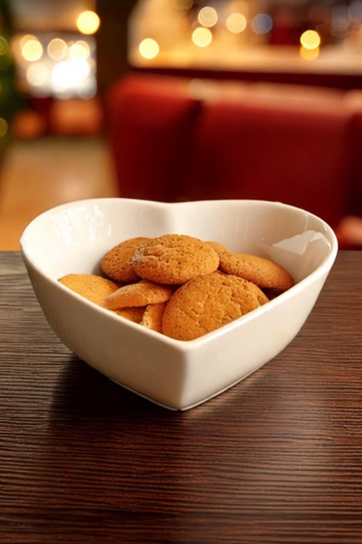 Kalp Çerezlik - Seramik Bisküvi