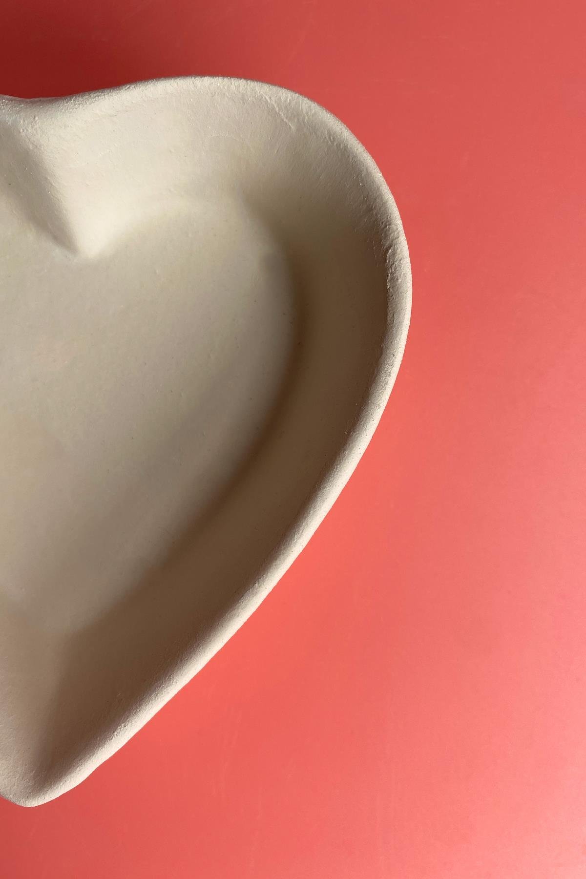 Kalp Çerezlik - Seramik Bisküvi