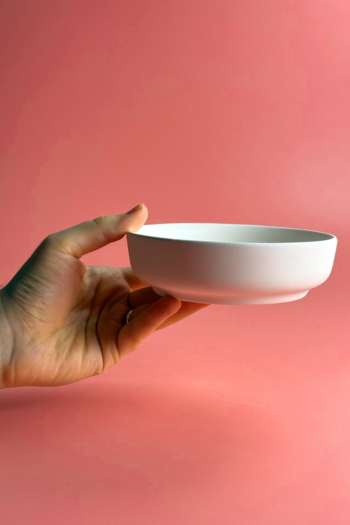 Kampçı Yemek Takımı Seramik Bisküvi