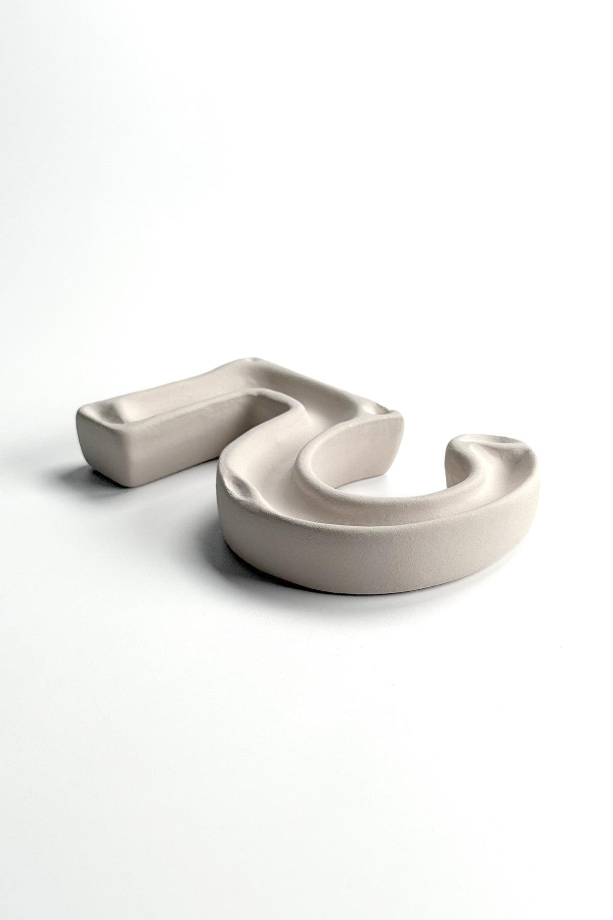 Kapı Numarası - Seramik Bisküvi