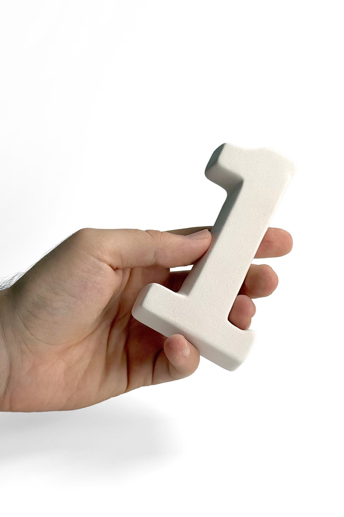 Kapı Numarası - Seramik Bisküvi