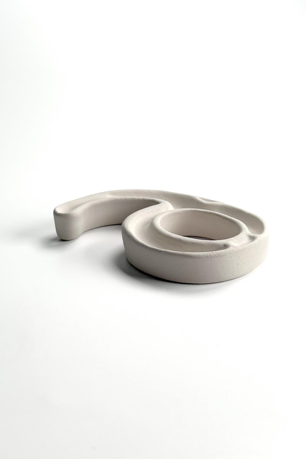 Kapı Numarası - Seramik Bisküvi