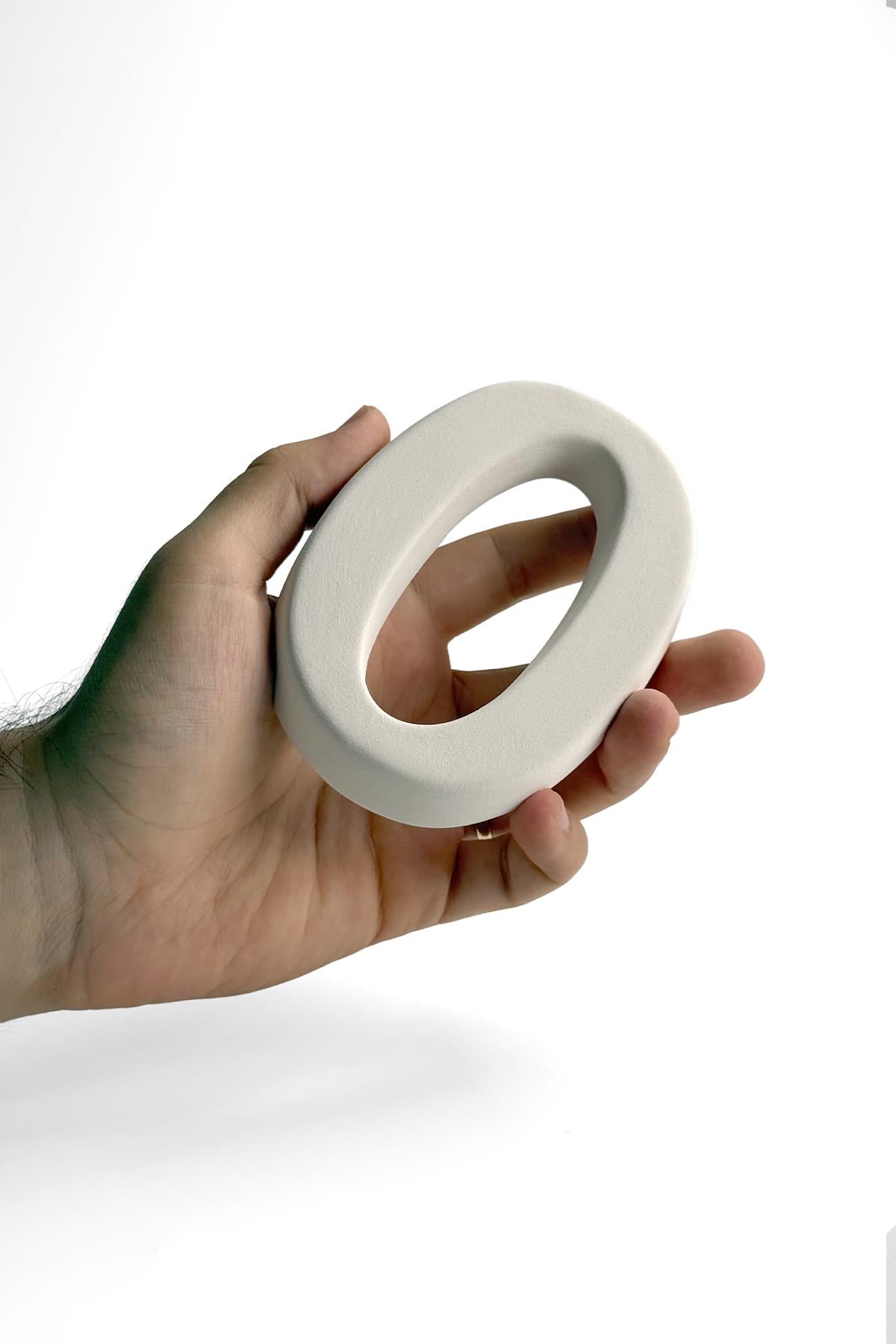 Kapı Numarası - Seramik Bisküvi