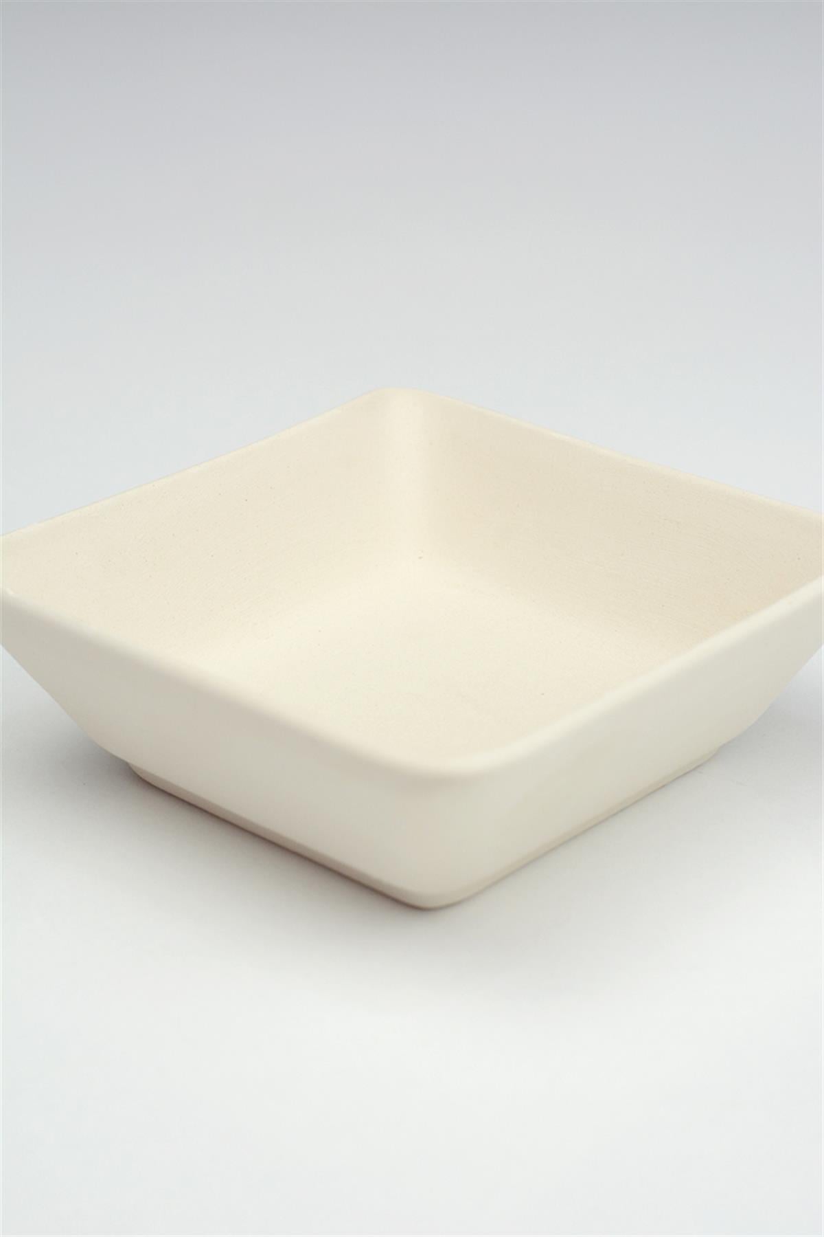 Kare Çerezlik Seramik Bisküvi