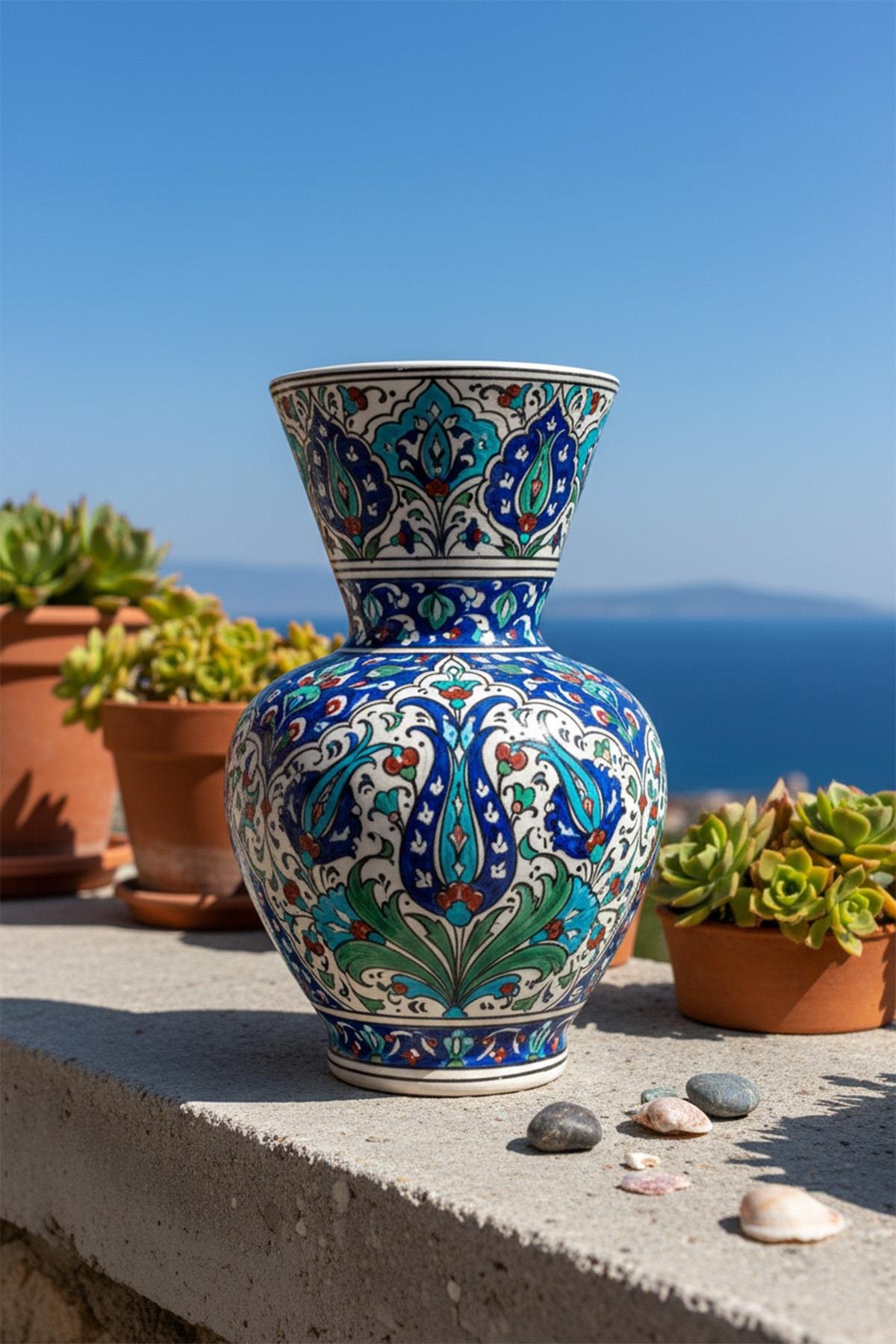 Ваза для арбузов - керамический бисквит