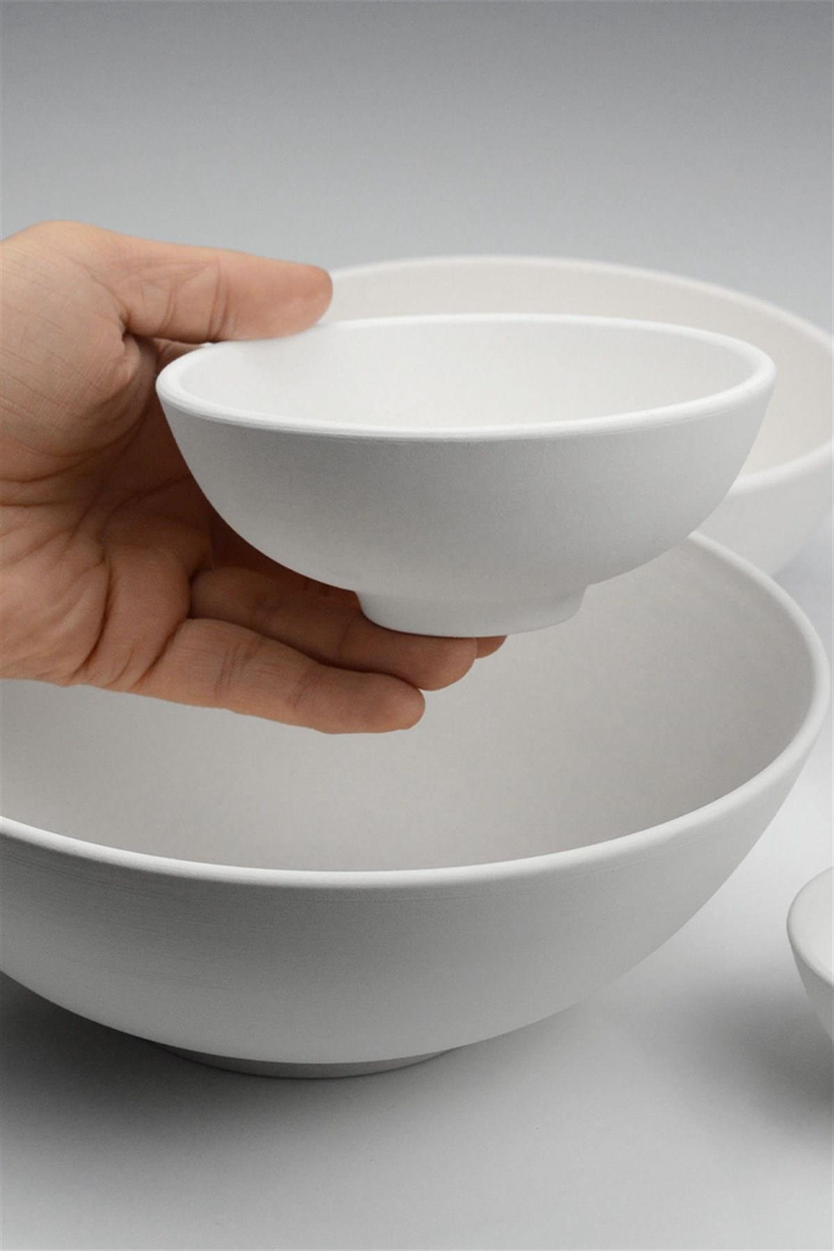 BOWL 5 CM DIAMETER | TILE BISQUE