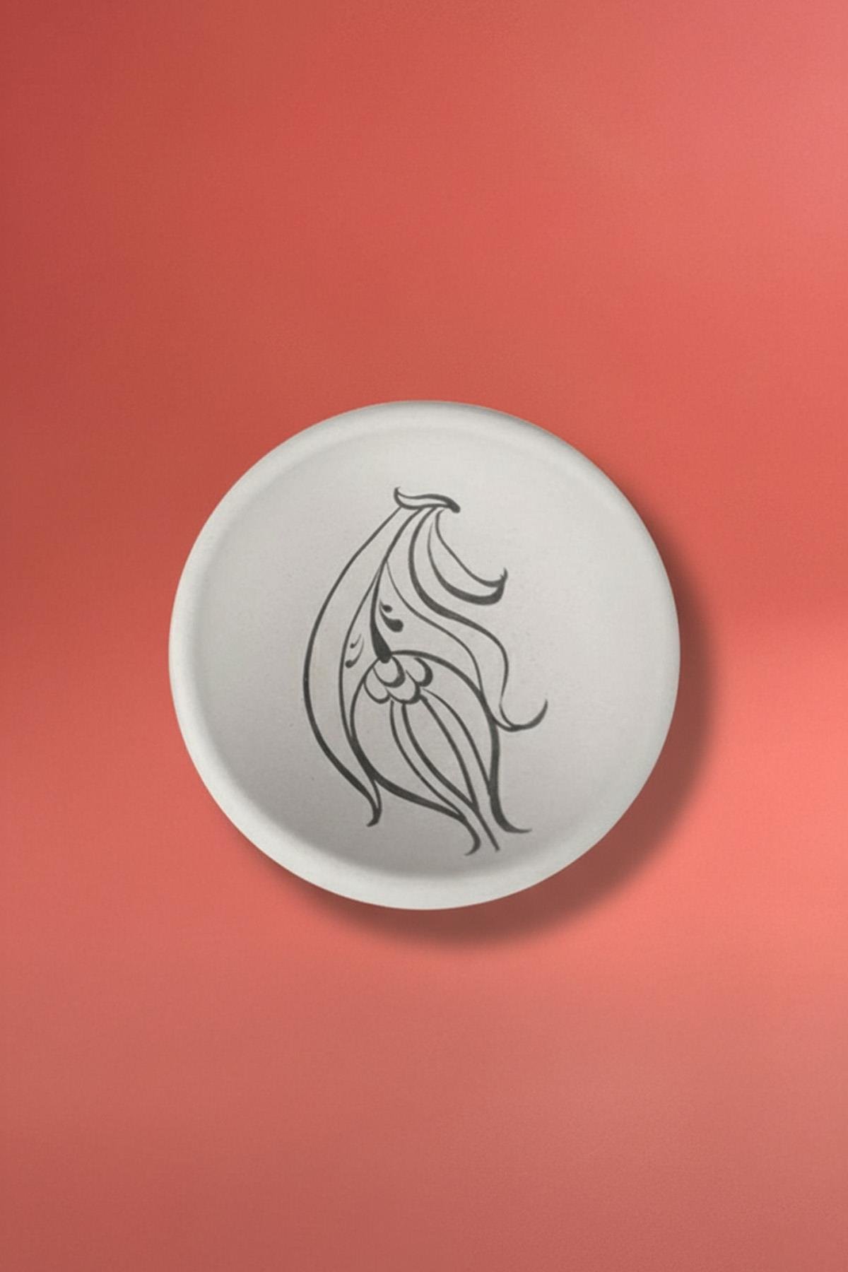 Bowl 5 Cm Ceramic Bisque Ornamented