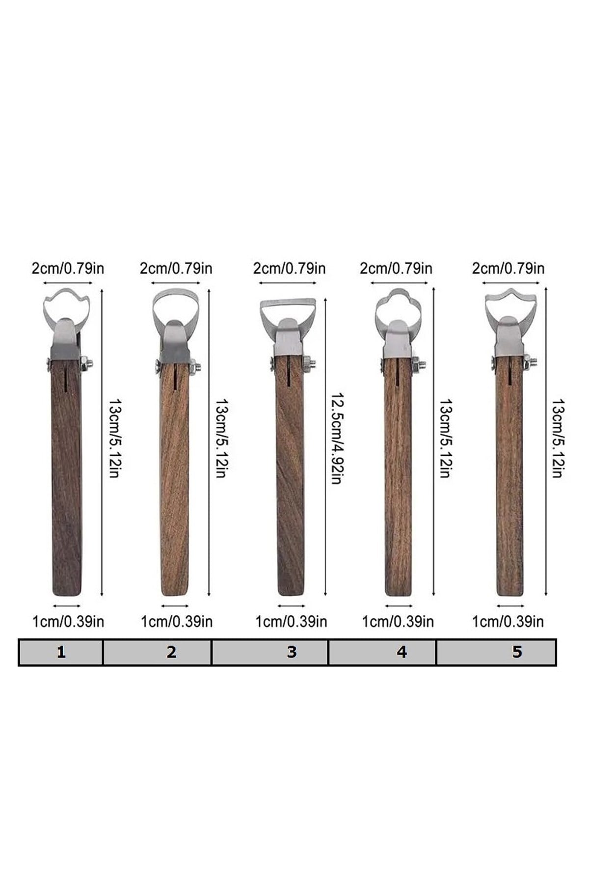 Şekilli Kazıma Bıçağı 