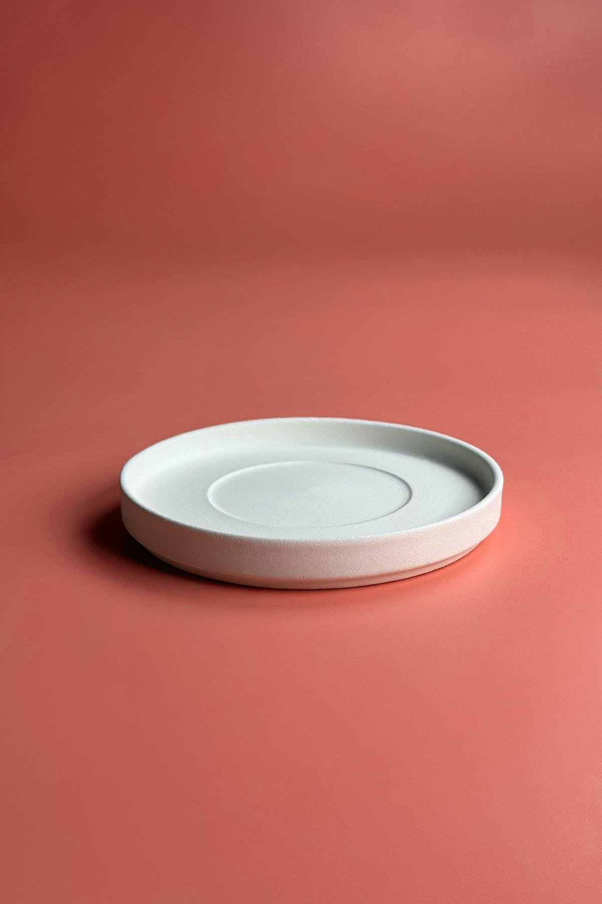 Kupa Tabağı - Seramik Bisküvi