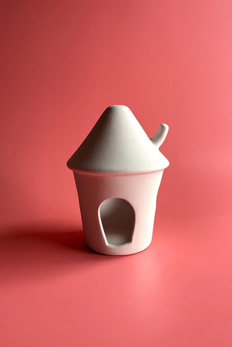 Mantar Mumluk - Seramik Bisküvi