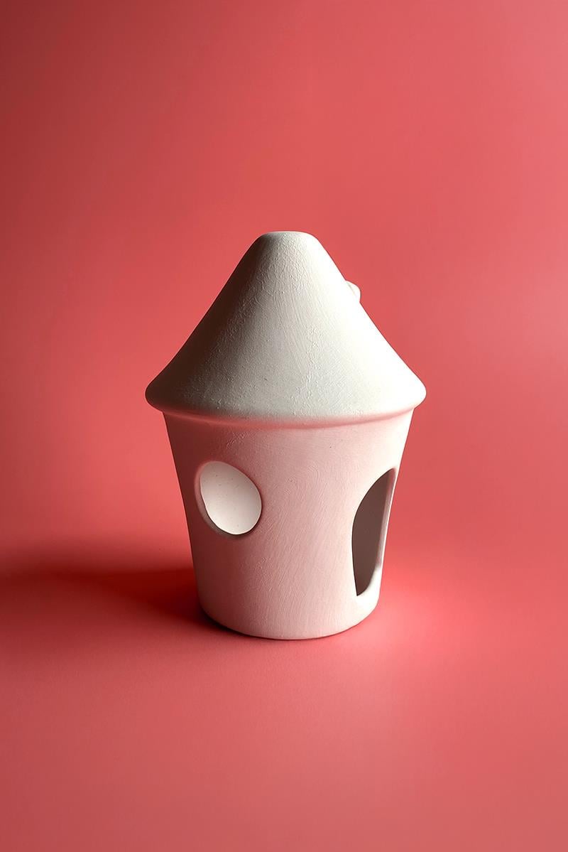 Mantar Mumluk - Seramik Bisküvi