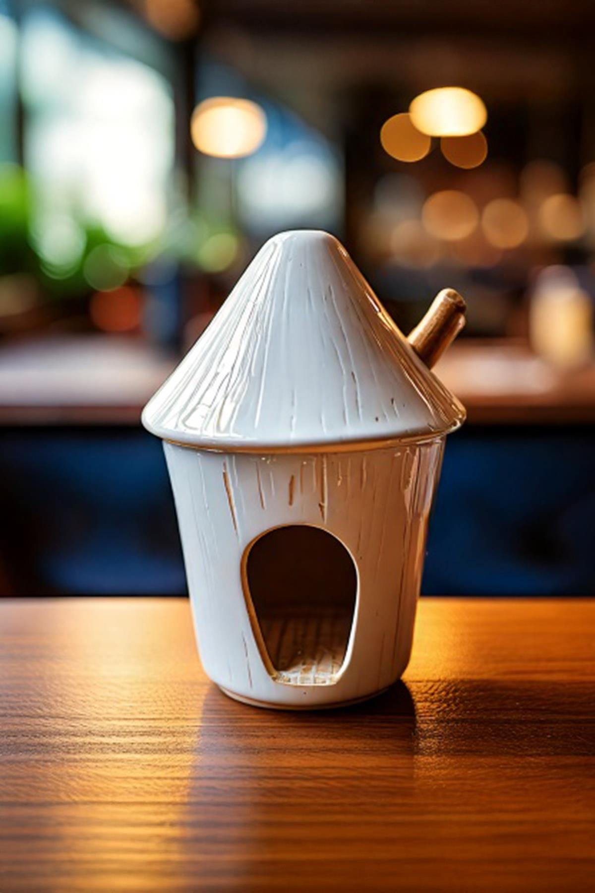 Mantar Mumluk - Seramik Bisküvi