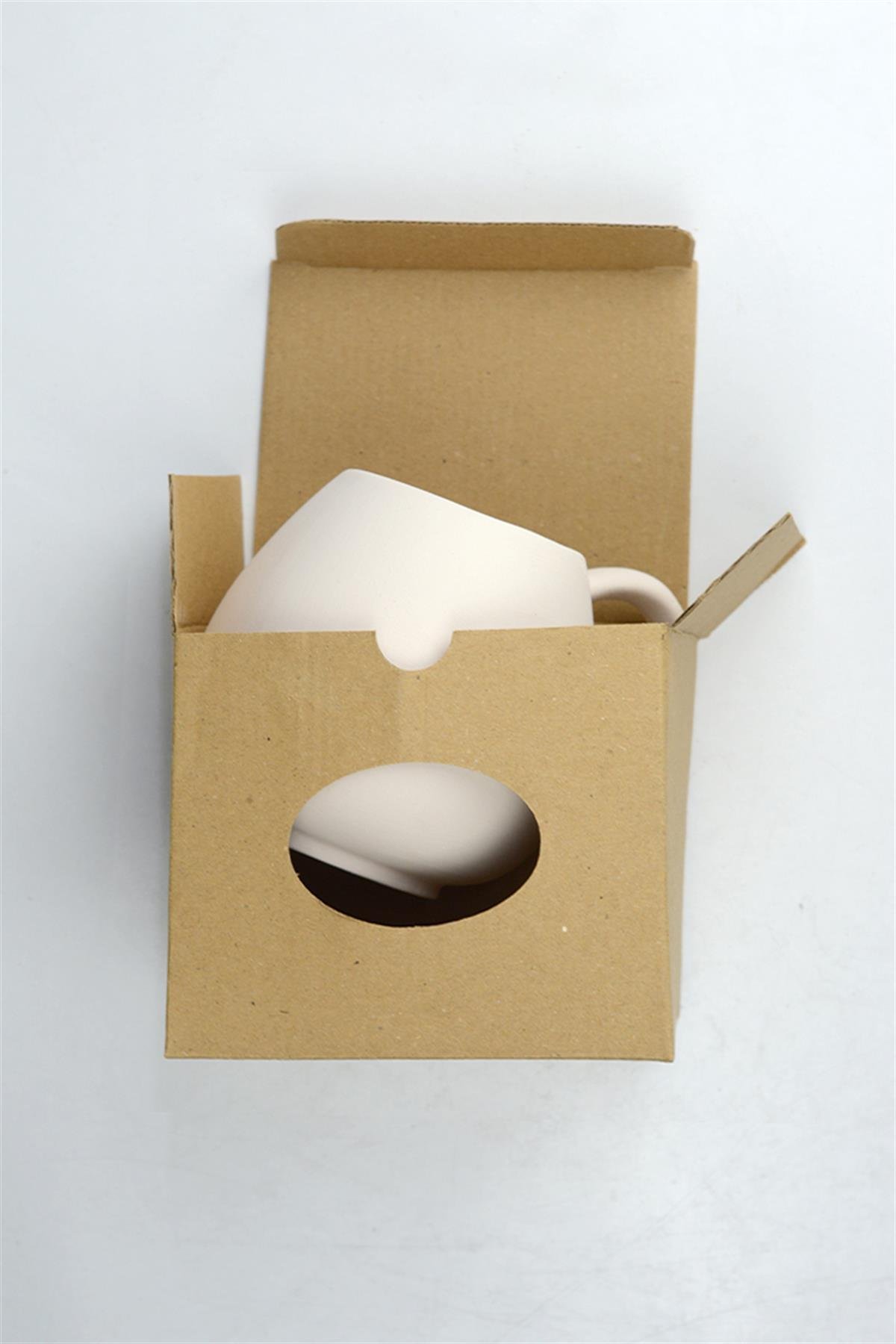 Lina Mug  | Ceramic Bisque