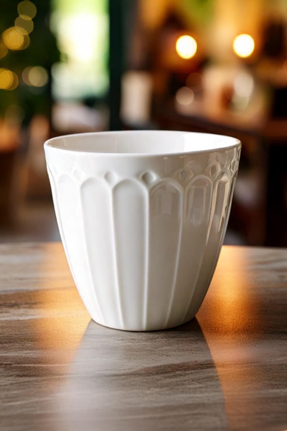 Saksı - Seramik Bisküvi