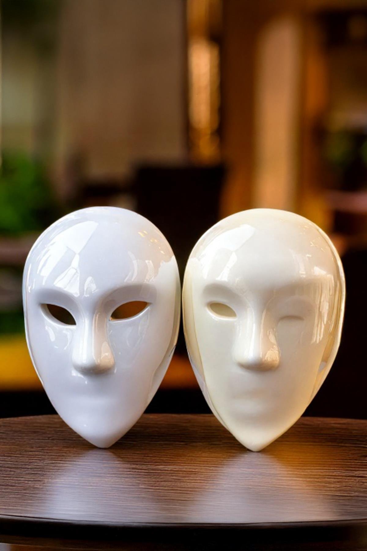 Mask v2 Ceramic Bisque