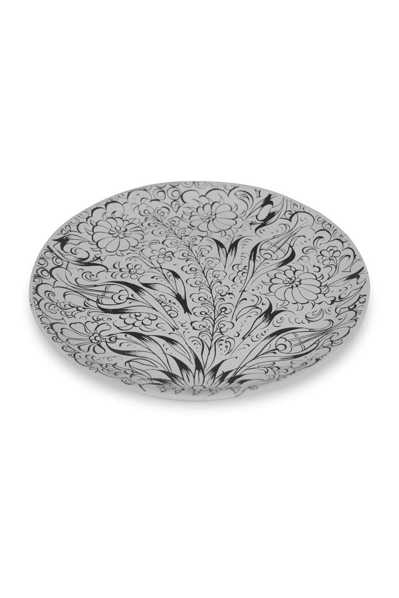 Mertaban Tabak | Kontürlü Desenli