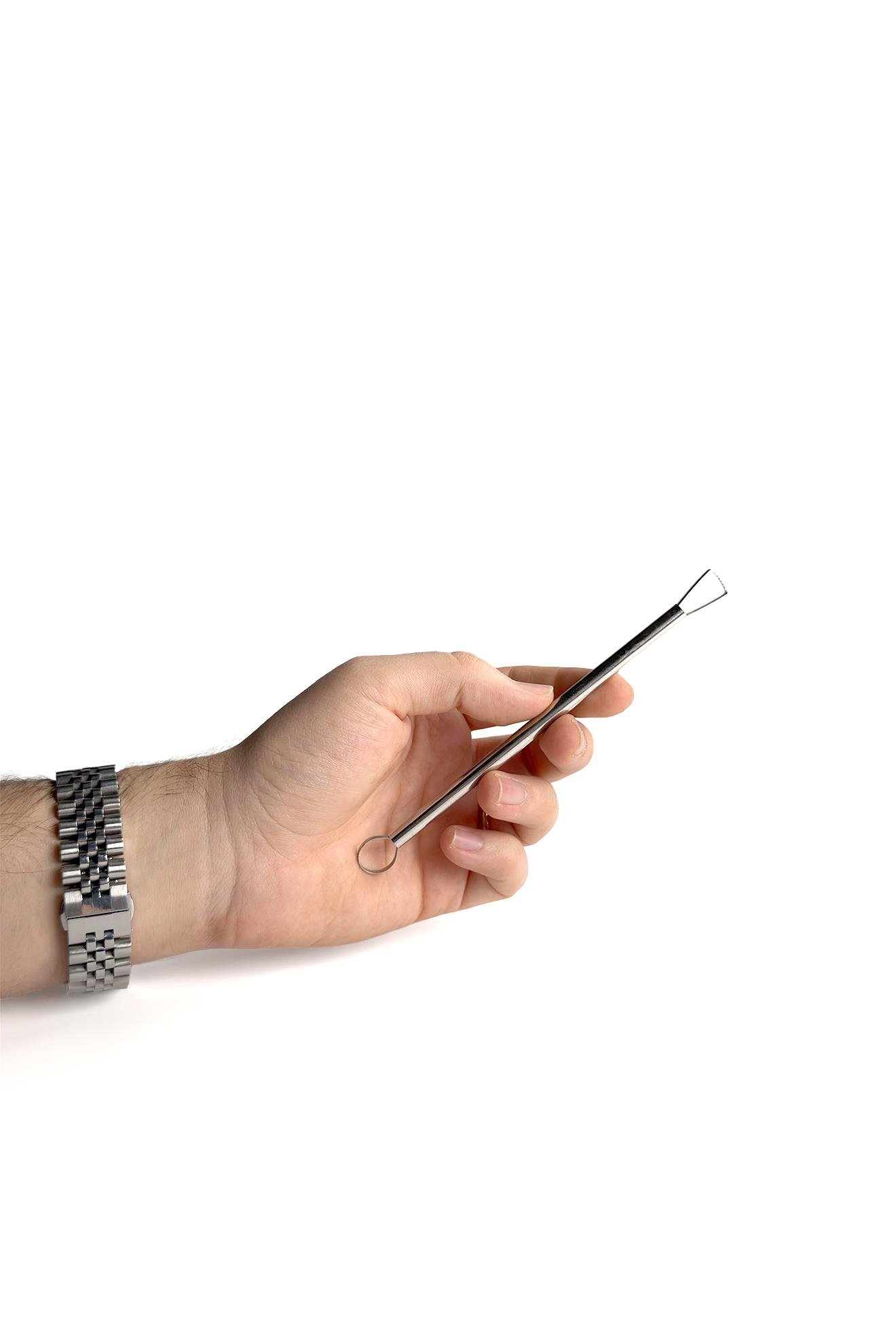 Metal Gövdeli Çift Taraflı Kazıma Bıçağı