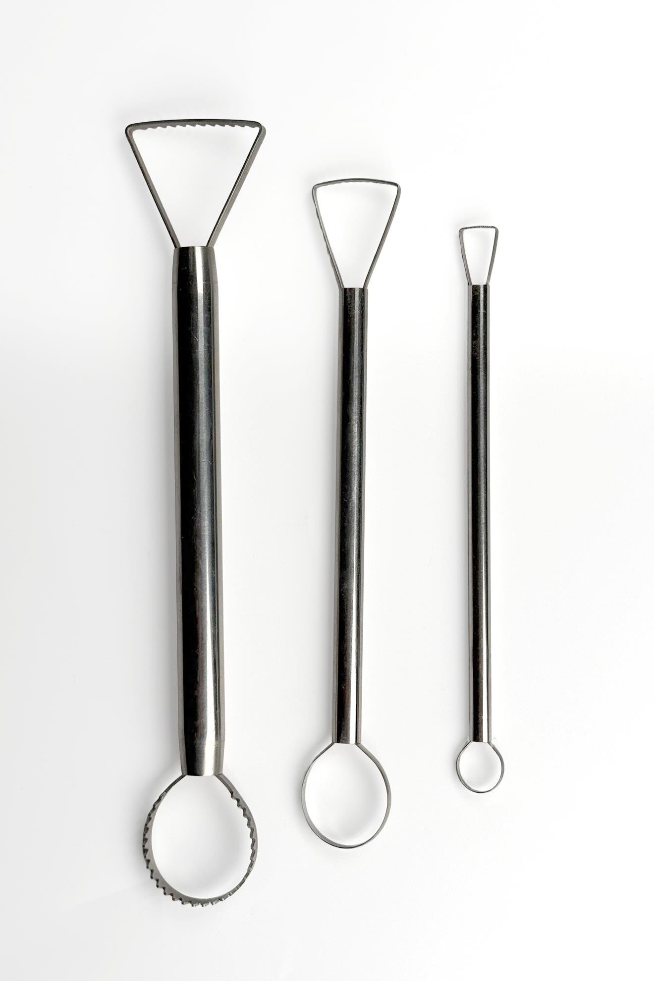 Metal Gövdeli Çift Taraflı Kazıma Bıçağı