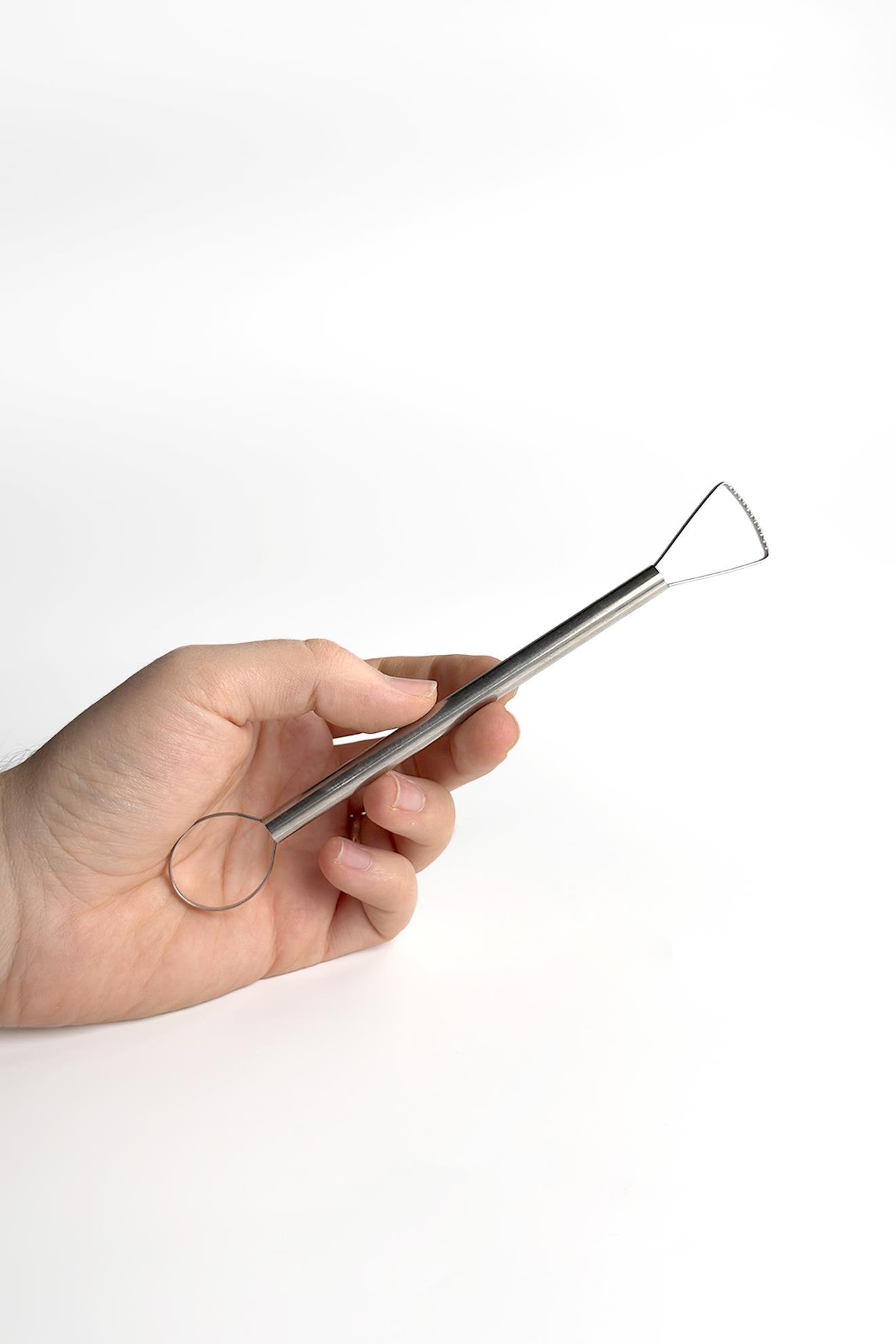 Metal Gövdeli Çift Taraflı Kazıma Bıçağı