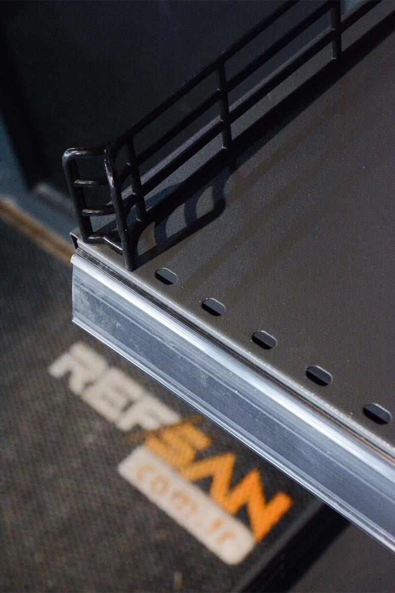 Metal Raflı Ürün Standı Antrasit