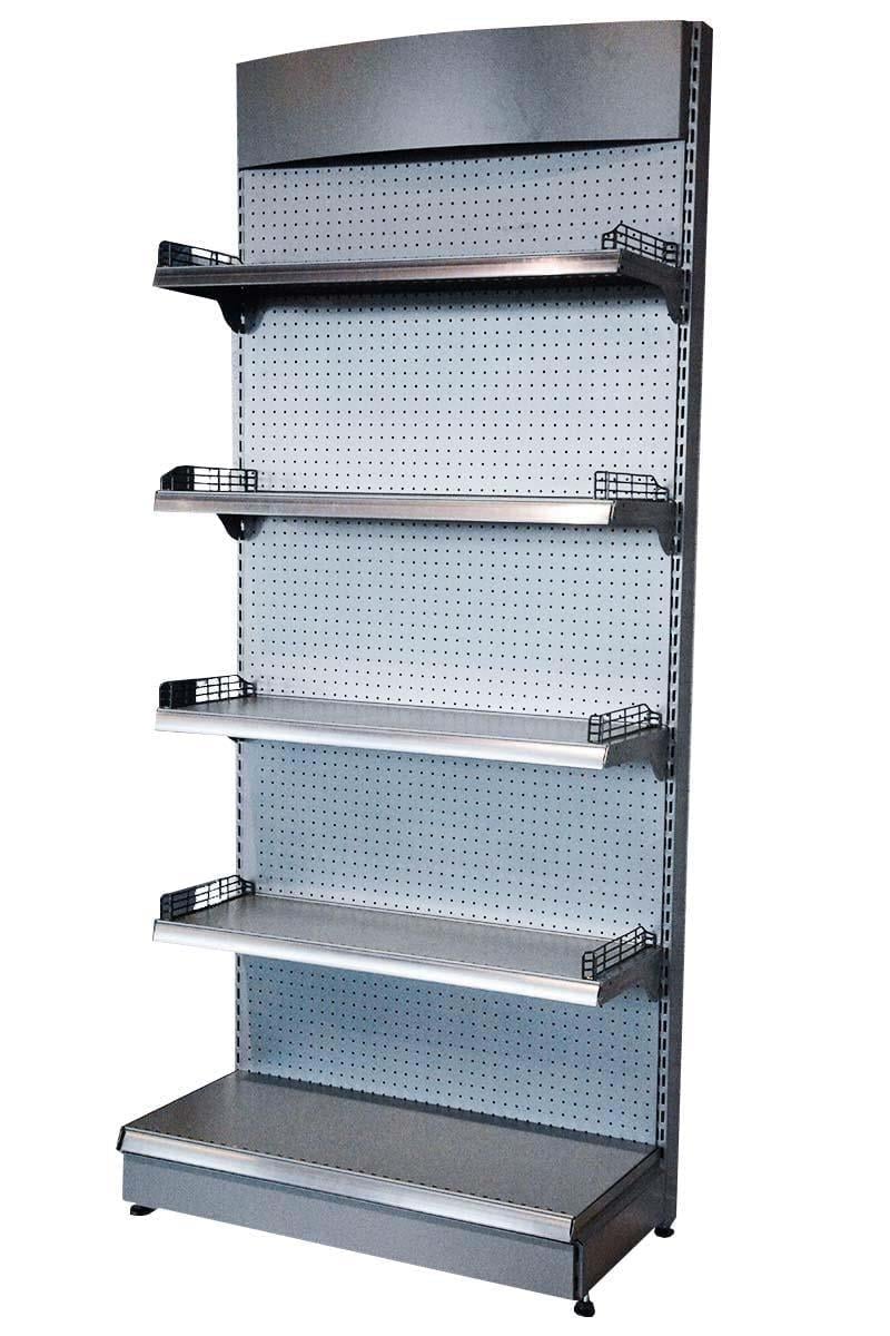 Metal Raflı Ürün Standı Antrasit