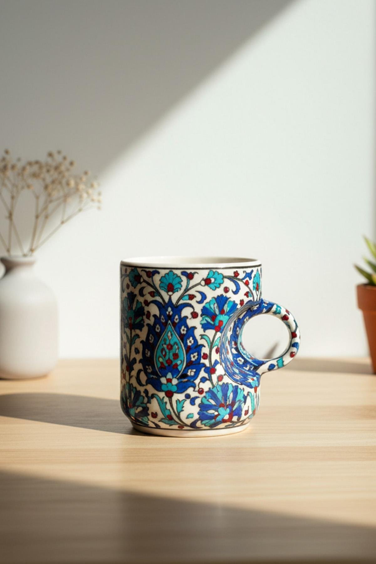 Happy Mug Ceramic Bisque