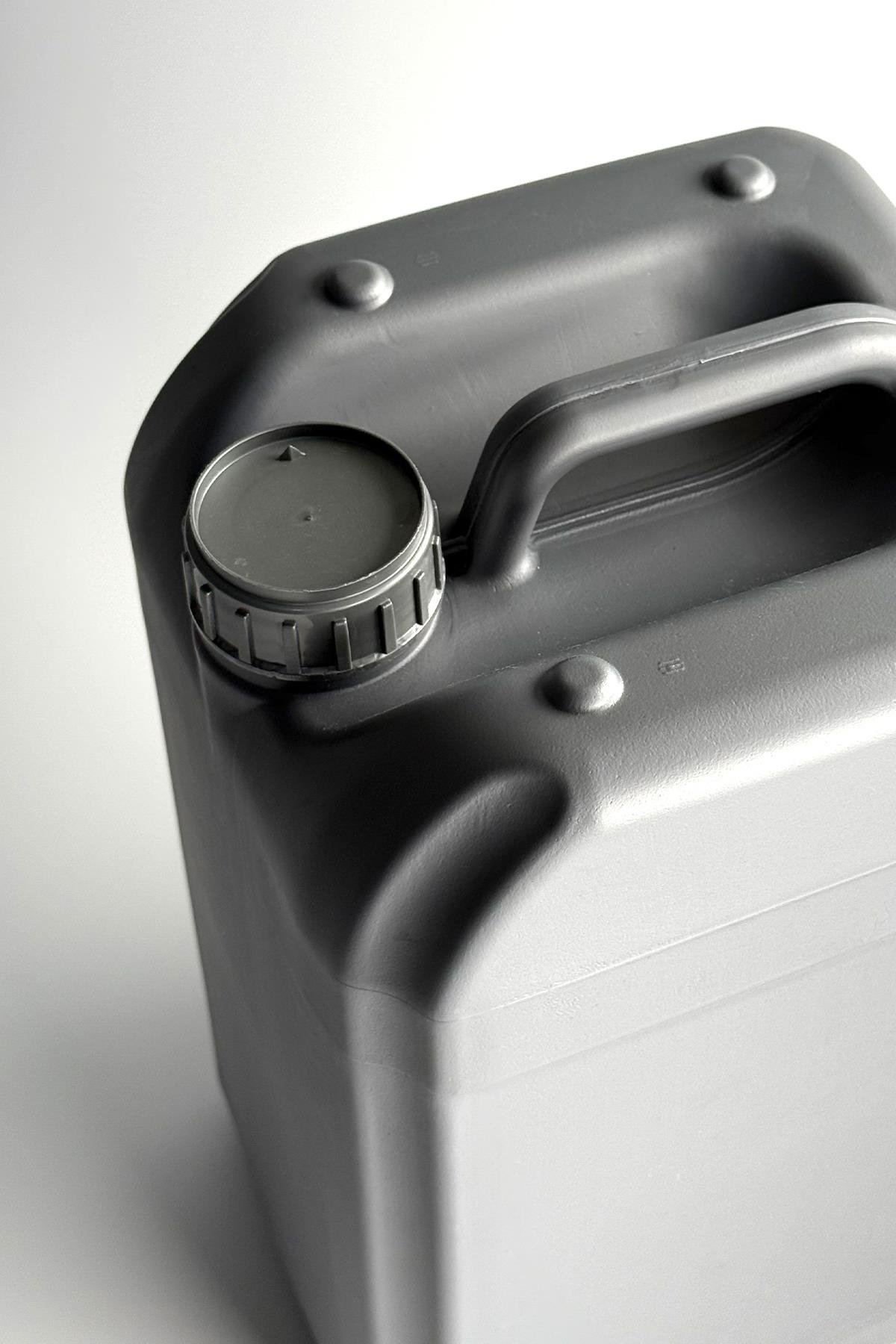 10 Liter Grey Plastic Barrel