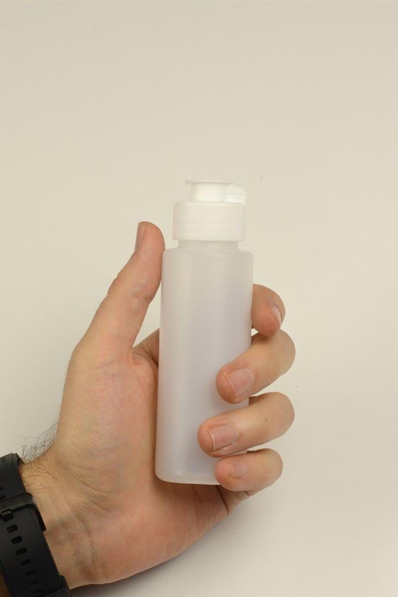 Plastik Şişe | Silindir | Şeffaf | 100cc 